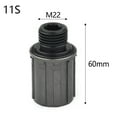 thumbnail image 1 of MTB Mountain Bike Bicycle Steel 8-11 Speed Cassette Hub Body with Washer, 1 of 9