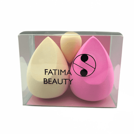 Fatima Beauty Makeup Sponges Latex-Free Blenders Fatima Beauty Makeup Sponges Latex-Free Blenders