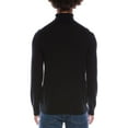 thumbnail image 2 of Theory mens  Vilass Wool-Blend Turtleneck Sweater, m, Black, 2 of 3