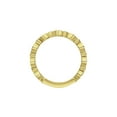 thumbnail image 3 of Keepsake Diamond-Accent ZigZag Stacking Ring in 18k Yellow Gold over Sterling Silver, 3 of 5