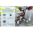 thumbnail image 6 of DSstyles Kids Tricycle, 6 in 1 Baby Trike Toddler Bike with Reversible Seat, Adjustable Push Handle, Control Direction, Removable Canopy, Safety Harness, Belt, Storage, 12-60 Months, Grey, 6 of 7