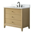 thumbnail image 4 of Vanity Art 36" Bathroom Vanity with Sink and Engineered Marble Top, Freestanding Storage Cabinet with 3 Drawers, 4 of 7