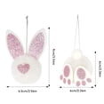 thumbnail image 2 of Product Hanging Decorations for Easter and Stuffed for Home Party 2PCS, 2 of 6