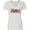 AA-White, variant on Kickin' It Old School with Weathered Retro Stripe Women's V-Neck T-Shirt