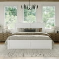 thumbnail image 2 of AFI Canyon Wood Foundation Bed Frame with USB Charger, King, 2 of 26