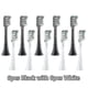 thumbnail image 2 of 12pcs For Soocas X3/x3u/x5 Replacement Toothbrush Heads Clean Tooth Brush, 2 of 2
