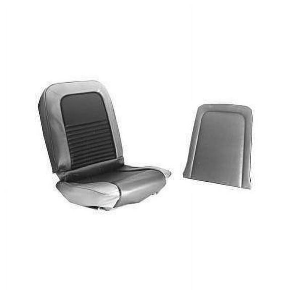 Scott Drake 67CV-S-FULL-BK Full Set Convertible Standard Seat Upholstery Black