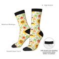 thumbnail image 4 of Bingfone Compression Socks for Women and Men Long Socks for Running Athletic Cycling Nurse- Autumn Theme, 4 of 6