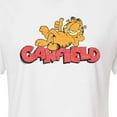 thumbnail image 3 of Garfield - Laying - Juniors Cropped Cotton Blend T-Shirt, 3 of 5