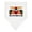 White and Black, variant on Inktastic 1st Birthday Race Car Boys Baby Bandana Bib