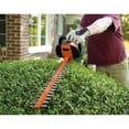 thumbnail image 4 of BLACK+DECKER HH2455 3.3 Amp HedgeHog 24" Hedge Trimmer with Rotating Handle, 4 of 23