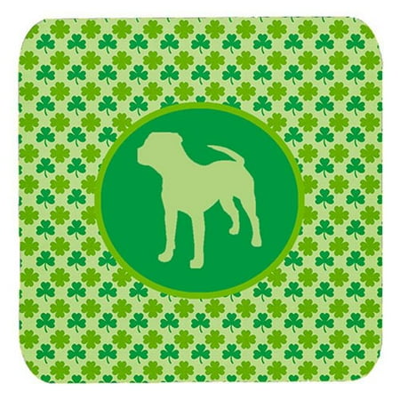 

Pit Bull Lucky Shamrock Foam Coasters Set Of 4
