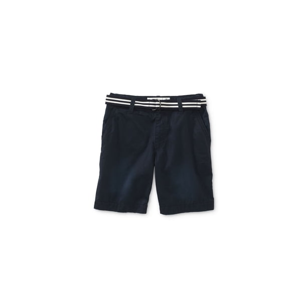 Aeropostale Shorts chinos casuales con cinturón de longitud clásica para hombre, azul, 30 Aeropostale chino