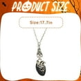 thumbnail image 2 of DESIGNICE Goth Accessories,Bat Heart Pendant Black Necklaces for Women,Alloy Goth Jewelry,For Men and Women,Black, 2 of 7