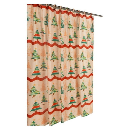 O Christmas Tree 16 Piece Holiday Print Bath Set Includes 70