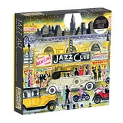 Galison Michael Storrings 1000 Piece Jazz Age Jigsaw Puzzle for Adults, Retro Art Puzzle with Classic Cars and Historic Scene
