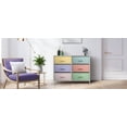 thumbnail image 7 of Sorbus Dresser with 6 Drawers - Furniture Storage Chest Tower Unit for Bedroom, Hallway, Closet, Office Organization - Steel Frame, Wood Top, Easy Pull Fabric Bins&nbsp;, 7 of 7