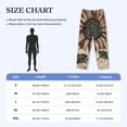 thumbnail image 4 of Pofeuu USA Sunflower Flag Print Men's Pajama Pants, Soft Lounge Pajama Pants with big pockets for Men Plaid Pj Bottoms-Medium, 4 of 6