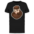 thumbnail image 1 of Stylish Bearded Man T-Shirt Men -Image by Shutterstock, Male Small, 1 of 2