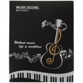 thumbnail image 1 of A4 Inserts Folder Music Score Binder Office File Storage Organizer Music File Folder, 1 of 4