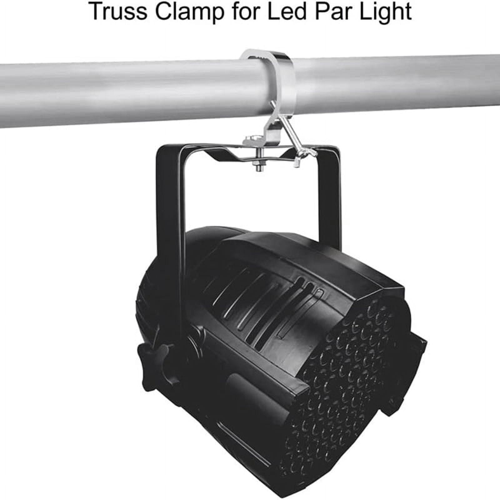 Truss C Clamp 1.18-2 Inch,10 Pack Stage Lights Truss Clamps,Fit for 30-50mm OD Tube, Load 55LB C Clamp for DJ Lighting