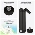 thumbnail image 2 of Botella de agua HidrateSpark PRO 2 620 ml AirTag negra, 2 of 2