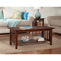 Mission Coffee Table in Walnut or Caramel