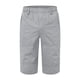 thumbnail image 3 of WILLBEST Pantalones Cortos Casuales de Moda para Hombre, Color Sólido, Cintura Elástica, Monos, Pantalones Cortos, 3 of 3