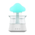 thumbnail image 1 of Cloud Rain Humidifier with 7-color LED Light Water Drop Mushroom Atomizer with Remote Control for Home Use, 1 of 8