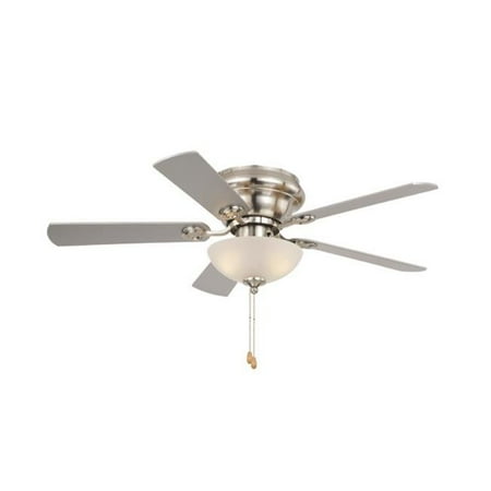 

Expo 42 in. Flushmount Ceiling Fan - Satin Nickel