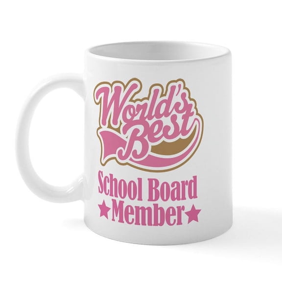 CafePress - School Board Member Gift Mug - 11 oz Ceramic Mug - Novelty Coffee Tea Cup