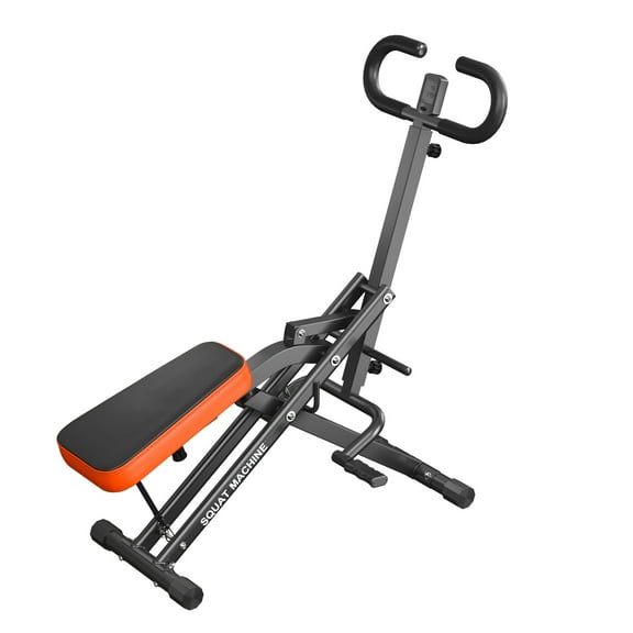 Soges Squat Assist Trainer for Glutes Workout, Squat Strength Exercise Equipment for Home Gym Fitness, Leg Machine Glute Trainer for Home Workout, Squat Machine for Women, Black