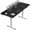 Black/Gray, variant on VIVO Electric 71" x 30" Desk, Full Pad, Black Hidden Cable Tabletop, Gray Frame