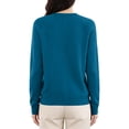 thumbnail image 6 of Resicozy Cardigan Sweaters for Women Lightweight Cozy Long Sleeve Tops Plus Size Warm Button Up Down Cardigan Sky Blue L, 6 of 7