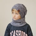 thumbnail image 6 of Kid Winter Hat Scarf Glove Set, Knitted Beanies Cap for Ages 4-10 Years Girls Boys, 6 of 6