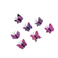 thumbnail image 4 of ZheElen 7pcs/set Colorful Butterflies Clips For Teenager Women - Fashionable And Exquisite Craftsmanship pink4.5cm 5Set, 4 of 6