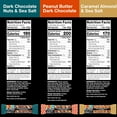 thumbnail image 2 of KIND Nut Bars, Favorites Variety Pack, Dark Chocolate Nuts and Sea Salt, Peanut Butter Dark Chocolate, Caramel Almond and Sea Salt, 18 Count, 2 of 5