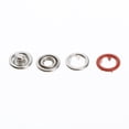 thumbnail image 6 of 50pcs Snap Fasteners Prong Buckle, Rustproof Snap Fastener Non-Sewing Button 9.5mm for DIY Clothes, Bags, , Hat , 9.5mm Orange, 6 of 7