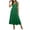 Green# summer dresses for women, variant on Gingham Dress for Women Trendy Loose Fit Midi Tank Dress Casual Flowy A Line Plaid Dress Plus Size Sundresses Navy 3XL