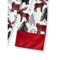 thumbnail image 6 of KelaJuan Family Matching Christmas Pajamas, Deer  Christmas Tree Print Long-Sleeved Tops + Trousers Sleepwear Outfits, 6 of 7