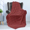 thumbnail image 4 of Ethnic Soft Flannel Fleece Throw Blanket, Mexican Culture Ikat Geometric Gypsy Folklore Ornamental Background, Cozy Plush for Indoor and Outdoor Use, 70" x 90", Multicolor, by Ambesonne, 4 of 5