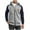 Light Gray, variant on Cekizud Jackets for Men Casual Color Block Zipper Pockets Long Sleeve Hooded Outwear,Sizes S-2XL