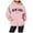 Pink, variant on Womens Oversized Hoodies New York Letter Print Long Sleeve Hooded Drawstring With Pocket Lightweight Sweatshirts Beige