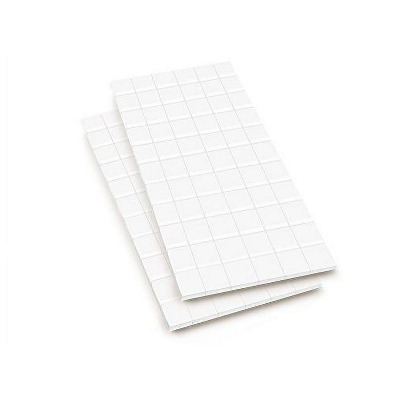 3D Foam Squares Combo Pack 440/Pkg-White