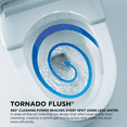 thumbnail image 4 of TOTO MS442124CEFG#12 Nexus Two-Piece Elongated 1.28 GPF Universal Height Toilet with CeFiONtect and SS124 SoftClose Seat, 4 of 5