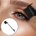 thumbnail image 7 of Unique Bargains Dual Comb Eyebrow Brushes for Women Eyelash Eyebrow Travel Makeup Tool Black 6.77" Length, 7 of 7