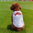 thumbnail image 4 of LAIOWEI Dog Jersey, Pet Sports Jersey, Breathable Mesh Dog Shirt, Summer Dog Clothes, Lightweight Puppy Jersey, Sports Style Pet Vest for Small Dogs and Cats, 4 of 5