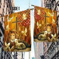 thumbnail image 3 of Jesus Christ Flag Lion Of Judah And Lamb Of God LNH043F - Garden Flag (11.5" x 17.5"), 3 of 6