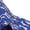 Blue & White, variant on Short Sleeve Shirt Collar Printed Rayon Shirt - Women's Casual Shirt