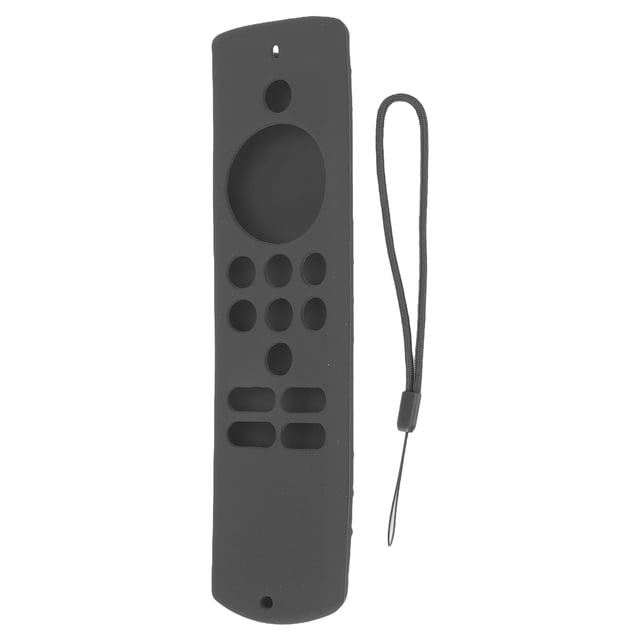 Remote Control Protective Cover, Remote Control Cover Anti Slip Silicone Shockproof For TV Dark Grey